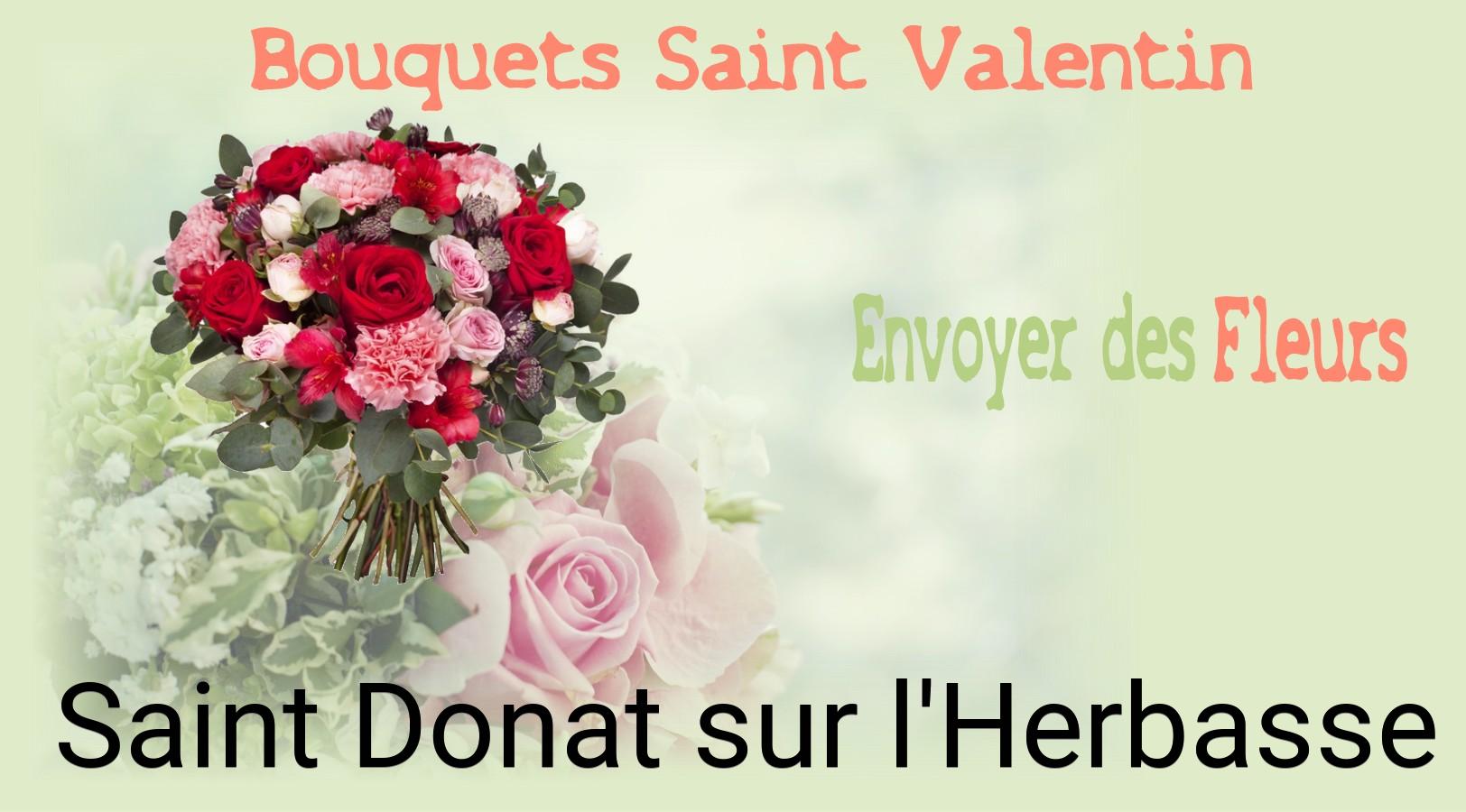 Roses de Saint-Valentin livrées à Saint-Donat-sur-l'Herbasse